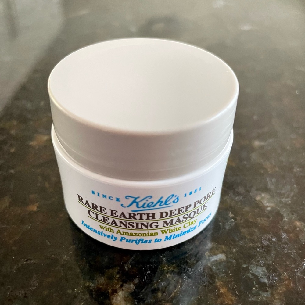 Kiehls Rare Earth Deep Pore Cleansing Masque 0.5oz With Amazonian White Clay